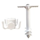 2pcs Beach Umbrella Sand Anchor Spike Sand Grabber Holder Parasol + Hanging Hook Camping Portable Outdoor Elements dropshipping