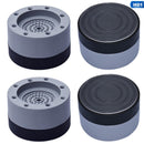 4PCS Washing Machine Universal Fixed Rubber Mat Anti Vibration Feet Pads Laundry Washer Dryer Refrigerator Feet Fixed Pads