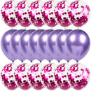 20pcs Gold Confetti Balloons Set Metallic Chrome ballon Birthday Party Wedding Decoration Anniversary Globos Baby Shower Balloon