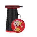 Retractable Stool Folding Chiar Outdoor Portable Stool Folding Chair Camping Stool Convenient Fishing  Foldable plastic stool
