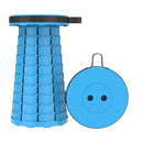 Retractable Stool Folding Chiar Outdoor Portable Stool Folding Chair Camping Stool Convenient Fishing  Foldable plastic stool