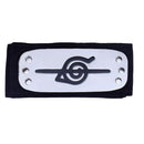 Adult Kids Headband Japanese Anime Logo Metal Plated Hairband Forehead Protector M3GF