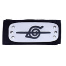 Adult Kids Headband Japanese Anime Logo Metal Plated Hairband Forehead Protector M3GF