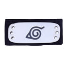 Adult Kids Headband Japanese Anime Logo Metal Plated Hairband Forehead Protector M3GF