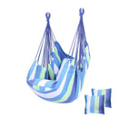 Outdoor Hammock Swing Thicken Chair Hanging Swing Chair Portable Relaxation Canvas Swing Travel Camping Lazy Chair No Pillow