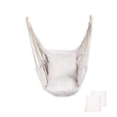 Hammock Portable Beach Chair Hanging Rope Chair Swing Chair Seat for Adults Kids Garden Hammock with Support Indoor Outdoor