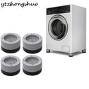 4PCS Foot Pads Washing Machine Anti Vibration Silent Anti Slip Foot Pad Universal Fixed Washer Pad For Dryers Bathroom Products