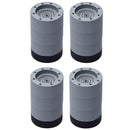 4PCS Foot Pads Washing Machine Anti Vibration Silent Anti Slip Foot Pad Universal Fixed Washer Pad For Dryers Bathroom Products