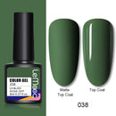 LEMOOC 8.0ml UV凝胶指甲油温变闪光凝胶指甲油变色凝胶指甲油美甲凝胶指甲油