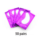 20/50/100 Pairs Patches for Building Hydrogel EyePads Eyelash Extension Paper Stickers Lint Free Under Eye Pads Makeup Supplies