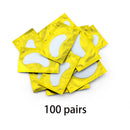 20/50/100 Pairs Patches for Building Hydrogel EyePads Eyelash Extension Paper Stickers Lint Free Under Eye Pads Makeup Supplies
