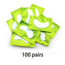 20/50/100 Pairs Patches for Building Hydrogel EyePads Eyelash Extension Paper Stickers Lint Free Under Eye Pads Makeup Supplies