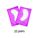 20/50/100 Pairs Patches for Building Hydrogel EyePads Eyelash Extension Paper Stickers Lint Free Under Eye Pads Makeup Supplies