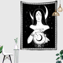 Tarot Card Tapestry Wall Hanging Astrology Divination Bedspread Beach Mat