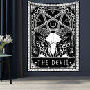 Tarot Card Tapestry Wall Hanging Astrology Divination Bedspread Beach Mat