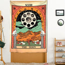 Tarot Card Tapestry Wall Hanging Astrology Divination Bedspread Beach Mat