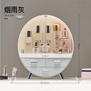 Transparent Cosmetic Storage Box Makeup Drawer Organizer Jewelry Nail Polish Make Up Container Desktop Beauty Storage Case