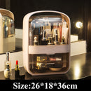 Transparent Cosmetic Storage Box Makeup Drawer Organizer Jewelry Nail Polish Make Up Container Desktop Beauty Storage Case