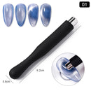 LILYCUTE Double Headed Nail Art Magnet Stick 9D Cat Magnetic for Nail Gel Polish Line Strip Effect Strong Magnetic Pen Tools