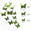 12Pcs 4D Hollow Butterfly Wall Sticker DIY Home Decoration Wall Stickers wedding Party Wedding Decors Butterfly Kids Room Decors