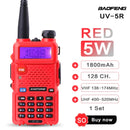 宝锋UV 5R对讲机电台通信器UV-5R火腿收发器双频对讲手持对讲机UV82