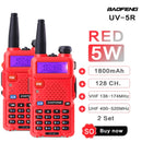 宝锋UV 5R对讲机电台通信器UV-5R火腿收发器双频对讲手持对讲机UV82