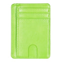 THINKTHENDO Slim RFID Blocking Leather Wallet Credit ID Card Holder Purse Money Case for Men Women 2020 Fashion Bag 11.5x8x0.5cm