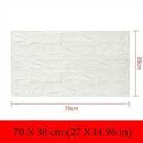 Self-adhesive bedroom 3d wall stickers warm cartoon decoration children's room waterproof wallpaper wall skirt stickers