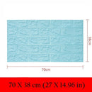 Self-adhesive bedroom 3d wall stickers warm cartoon decoration children's room waterproof wallpaper wall skirt stickers