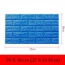 Self-adhesive bedroom 3d wall stickers warm cartoon decoration children's room waterproof wallpaper wall skirt stickers