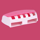 Toothbrush Holder Automatic Toothpaste Dispenser Set Dustproof Sticky Suction Wall Mounted Toothpaste Squeezer for Bathroom