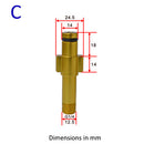 Metal Adapter Foam Nozzle Foam Generator Foam Gun High Pressure Washer Soap Foamer for Nilfisk Karcher Huter Elitech Lavor