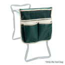 Garden Kneeler Sturdy Heavy Duty With Tool Pouch Multifunctional Seat Protects Knees Foldable Portable EVA Foam Pad Soft Stool