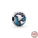 Hot Sale 100% Real 925 Sterling Silver Ariel Balloon Charm Fit Original Pandora Bracelet Making Fashion DIY Jewelry For Women