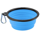 Furrybaby 350ML/1000ML 1PC Collapsible Dog Bowls for Travel Dog Portable Water Bowl for Dogs Dish for Traveling Camping Walking