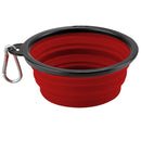 Furrybaby 350ML/1000ML 1PC Collapsible Dog Bowls for Travel Dog Portable Water Bowl for Dogs Dish for Traveling Camping Walking