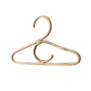 Rattan Clothes Hanger Style Kids Garments Organizer Rack Children Hanger Kids Room Decoration Hanger for Clothes Promotion