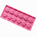 硅胶棒棒糖模具 巧克力和糖果模具 蛋糕模具 DIY多种形状蛋糕糕点装饰模具 硅胶烘焙模具
