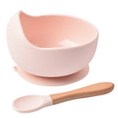 1Set Silicone Baby Feeding Bowl Tableware for Kids Waterproof Suction Bowl With Spoon Children's Dishes Kitchenware Baby Stuff