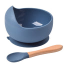 1Set Silicone Baby Feeding Bowl Tableware for Kids Waterproof Suction Bowl With Spoon Children's Dishes Kitchenware Baby Stuff