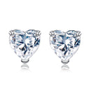 2021 New Arrival Fashion Luxury 925 Sterling Silver Pink CZ Drop Stud Earing  For Women Valentine's Day Gift Z5