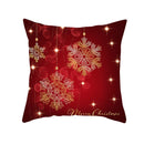 Pillowcase Christmas Cushion Cover Decorative Sofa Pillow Case Seat Car Throw Christmas Decoration Pillows Decor Home Decor