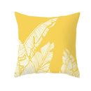Style Geometric Yellow Pillowcases Decorative Cushion For Sofa DIY Printed Pillow Chair Car Cushion Christmas Home 45x45cm Decor