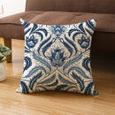 Mandala Flower Pillow Case 45X45 Linen Cover Decorative Hug Cushion Cover Folk-Custom Style Home Throw Pillowcase Cover