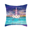 Home Cushion Cover Purple Unicorn Peach Cushion Cover 45x45cm Pillowcase Sofa Cushion Throw Decor Home Covers Pillows