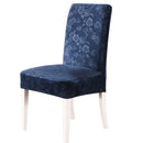 Crystal Velvet Chair Cover High-end Fabric Hotel Living Room Wedding Banquet Cushion Cover Universal Size Elastic Chair Cover