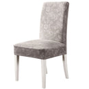 Crystal Velvet Chair Cover High-end Fabric Hotel Living Room Wedding Banquet Cushion Cover Universal Size Elastic Chair Cover
