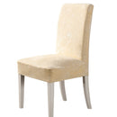 Crystal Velvet Chair Cover High-end Fabric Hotel Living Room Wedding Banquet Cushion Cover Universal Size Elastic Chair Cover