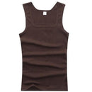Men's Casual Tank Summer High Quality Bodybuilding Fitness Muscle  Singlet Man's Clothes  Sleeveless Slim Fit Vest