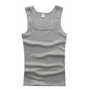 Men's Casual Tank Summer High Quality Bodybuilding Fitness Muscle  Singlet Man's Clothes  Sleeveless Slim Fit Vest